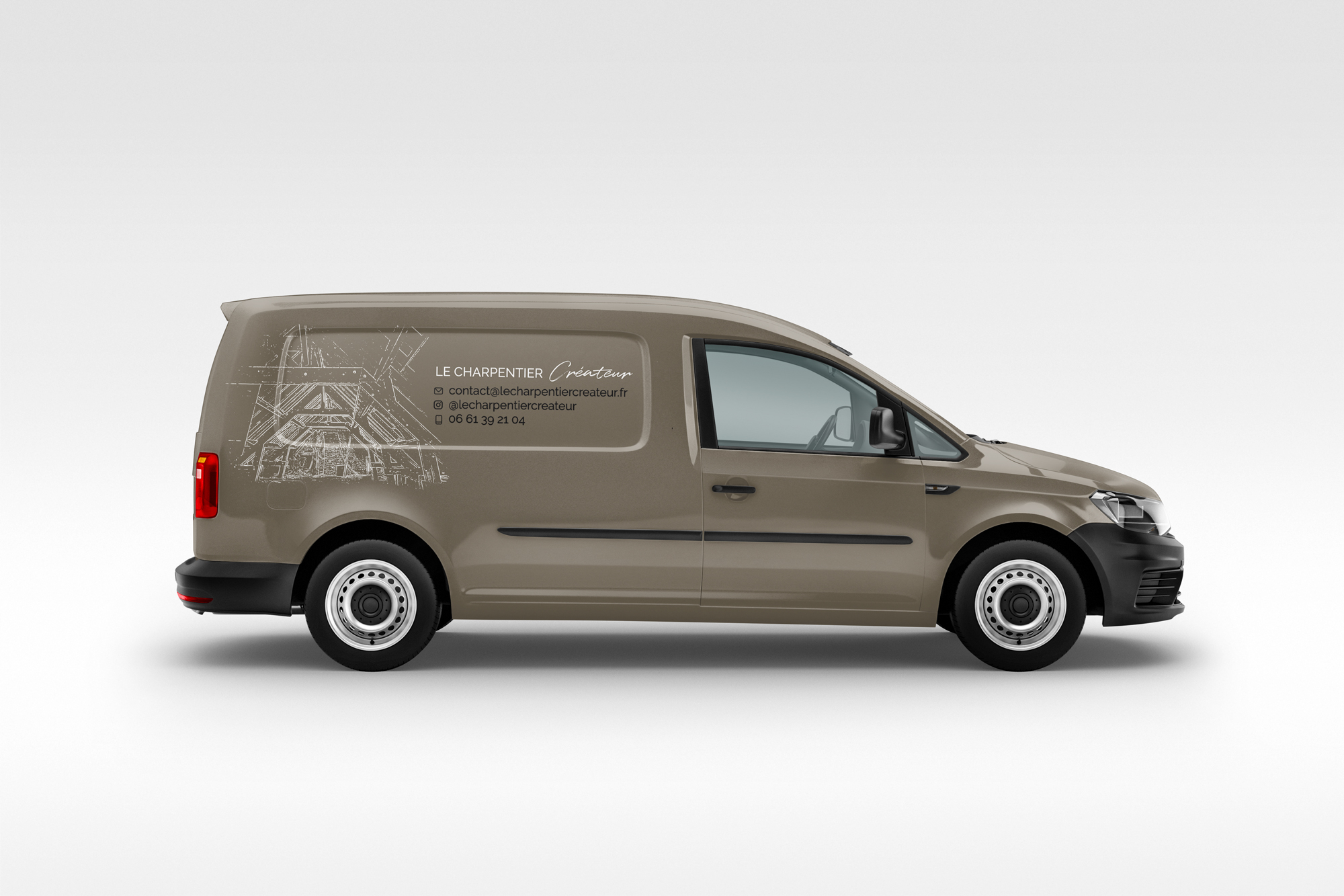 Flocage utilitaire artisan