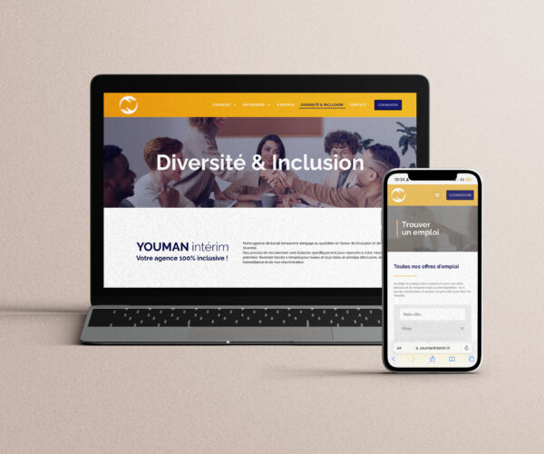 Webdesign Angers Youman Intérim
