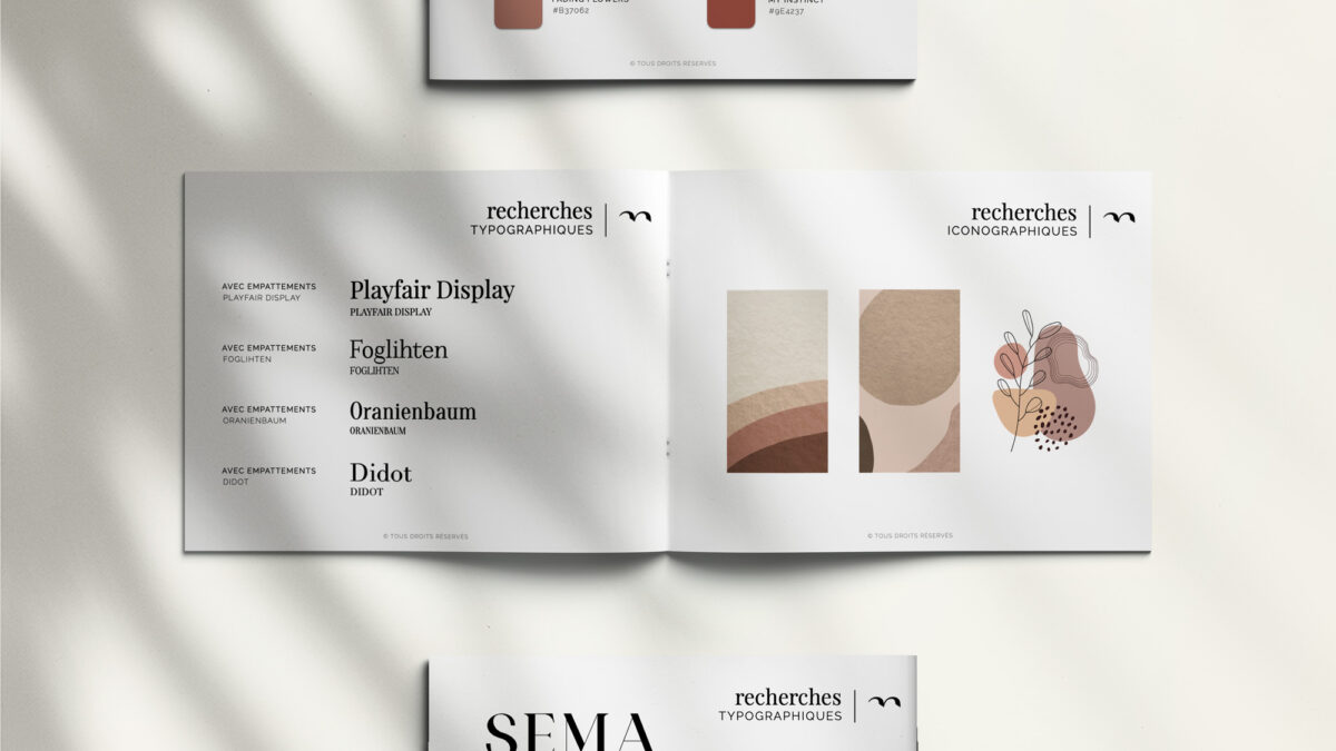 Étapes de création d'un logo - Audemus Studio