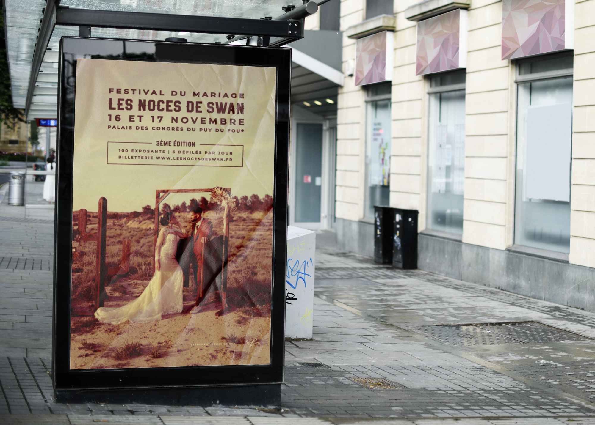 Campagne affichage festival du mariage