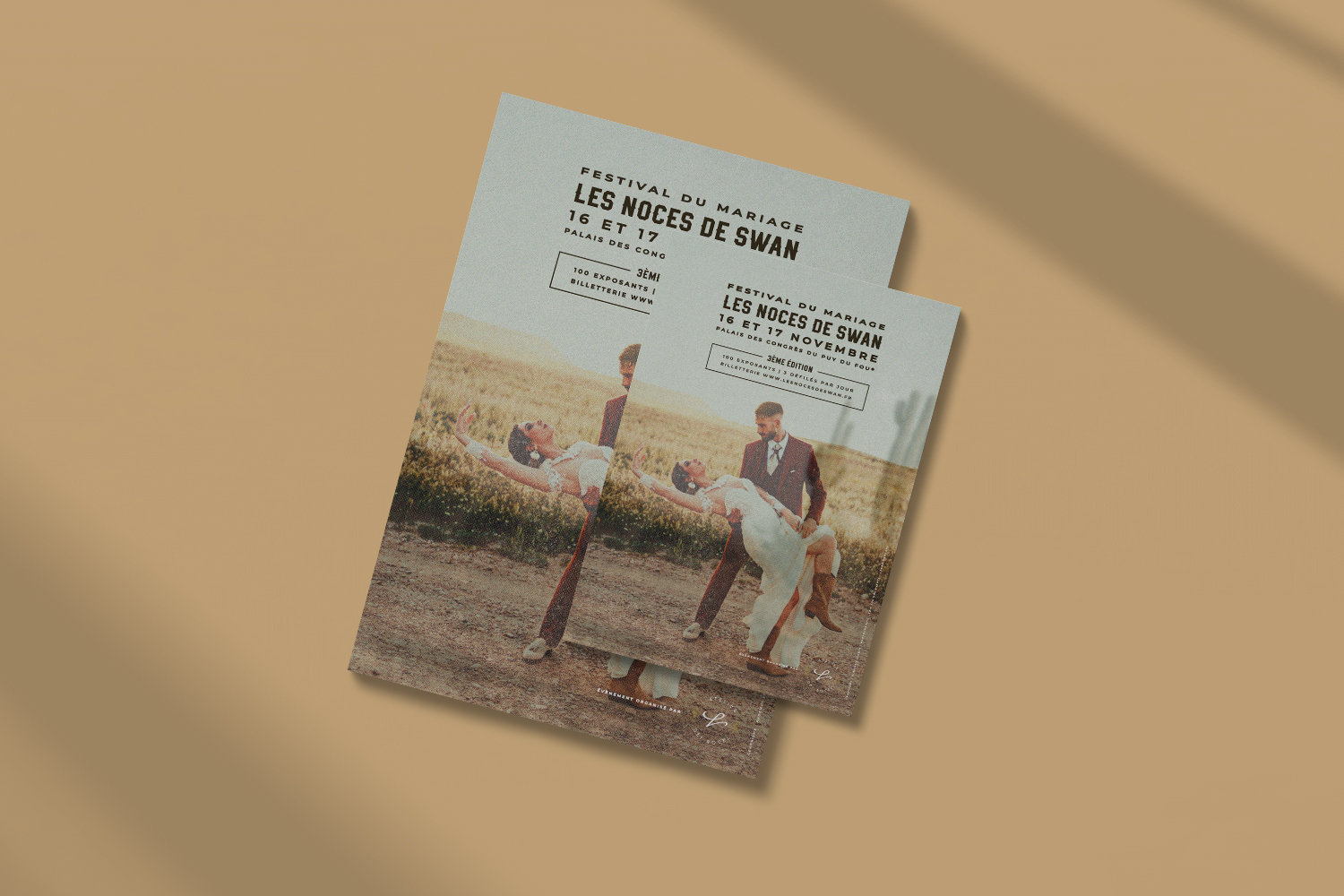 Affiche festival du mariage les Noces de Swan