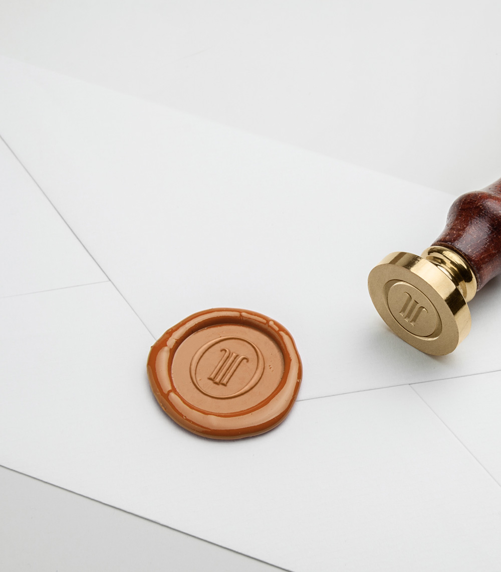 Tampon de cire | Inspi branding - Chez Apolline - Pâtisserie | Création d'identité visuelle à Angers