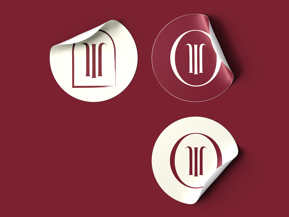 Étiquettes | Inspi branding - Chez Apolline - Pâtisserie | Création d'identité visuelle à Angers