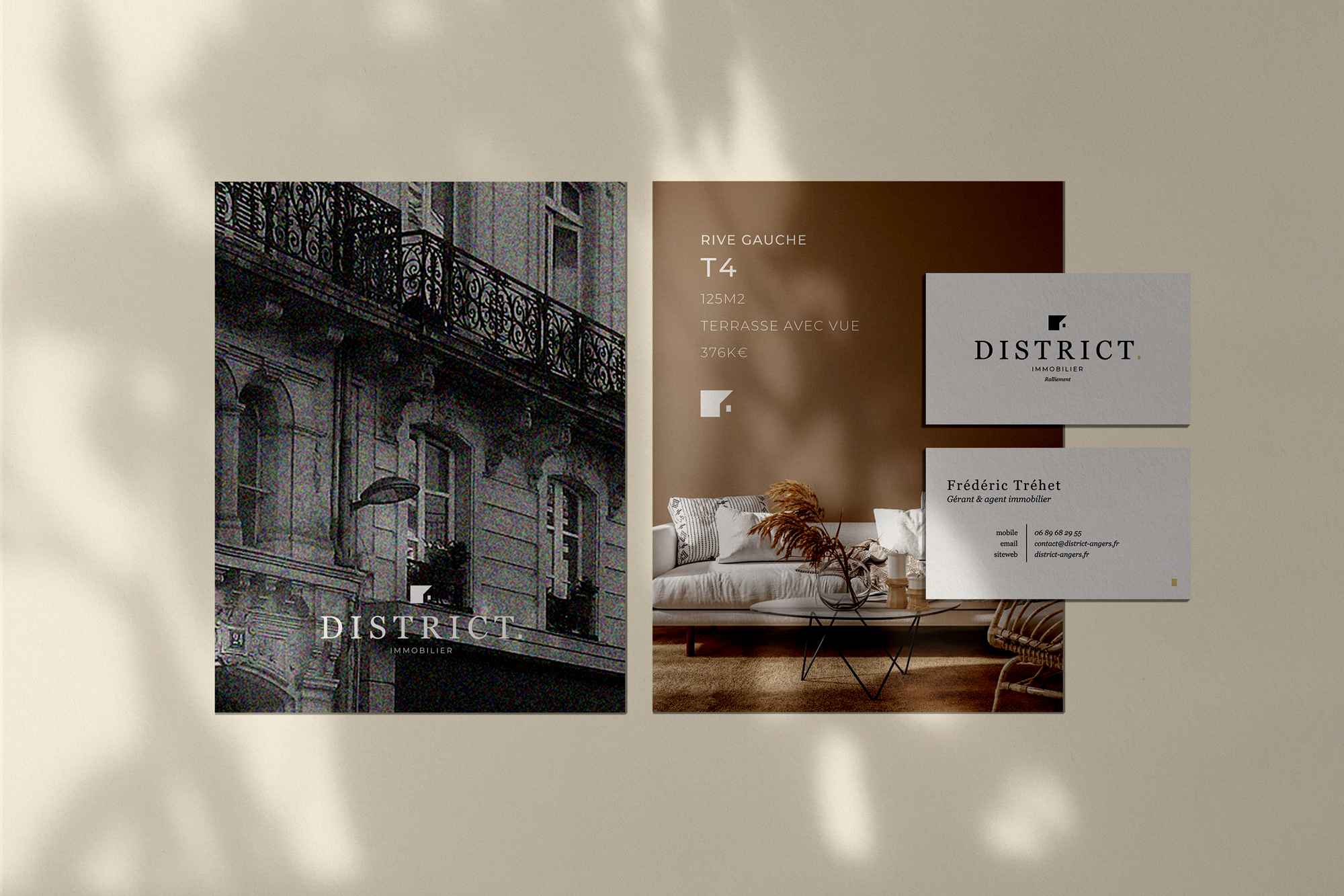 création logo agence immobilière haut de gamme