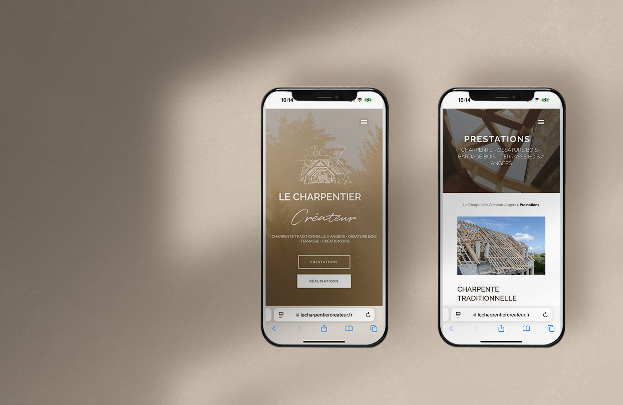 Création Site web responsive Angers