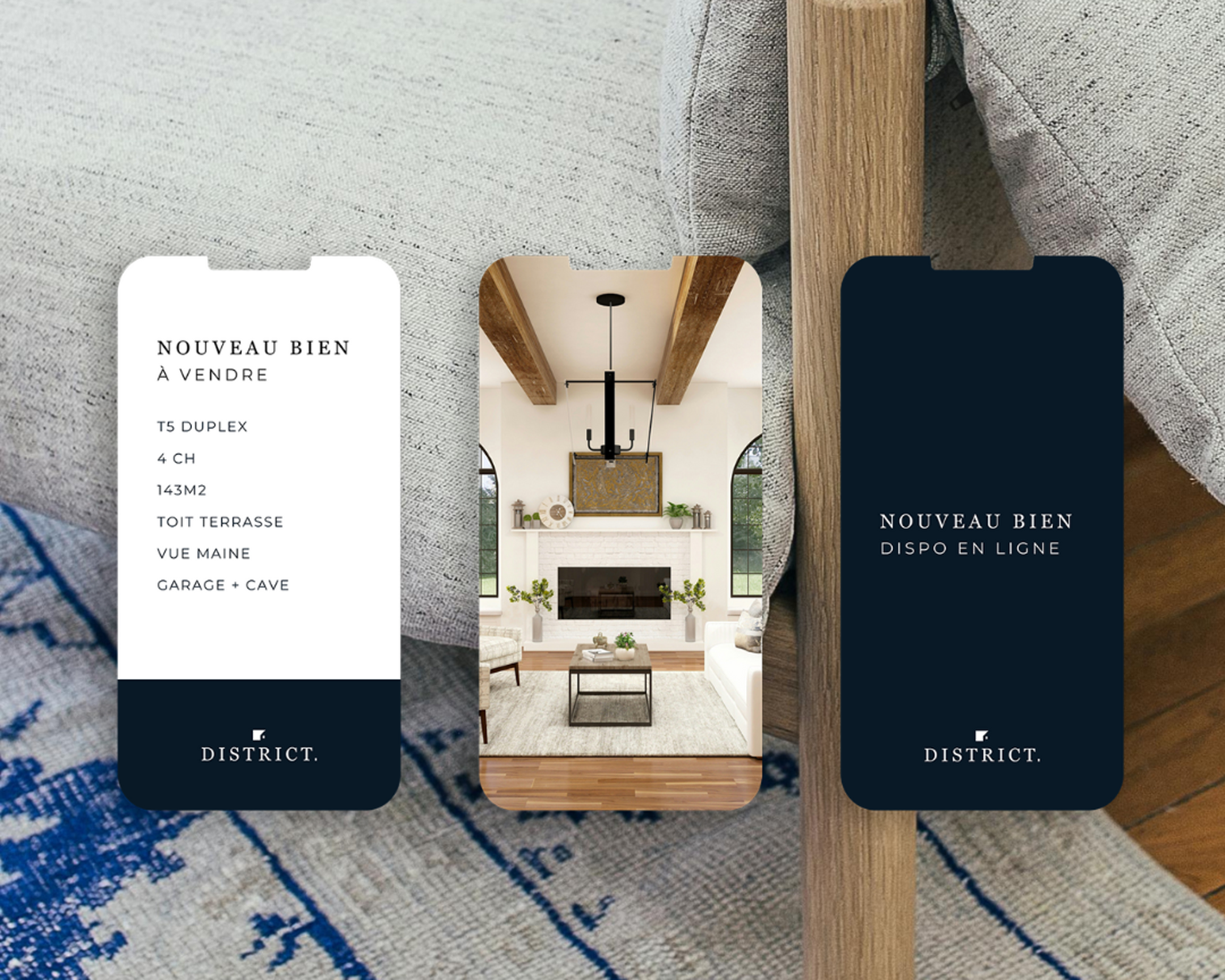 Direction artistique & branding digital à Angers | District Ralliement